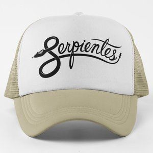 NEW Arizona Diamondbacks Serpientes Foam Trucker Mesh Snapback Hat 2TONE KHAKI